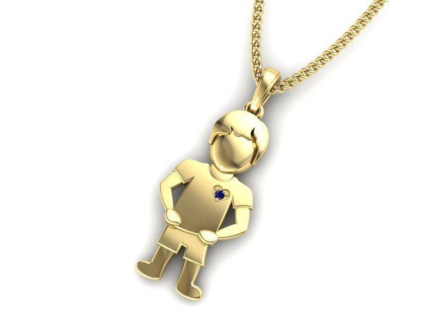 John Birthstone Pendant *10k/14k/18k White, Yellow, Rose Green Gold, Gold Plated & Silver* Baby Boy Child Mom Dad Family Charm Necklace Gift | Loni Design Group |   | Men's jewelery|Mens jewelery| Men's pendants| men's necklace|mens Pendants| skull jewelry|Ladies Jewellery| Ladies pendants|ladies skull ring| skull wedding ring| Snake jewelry| gold| silver| Platnium|