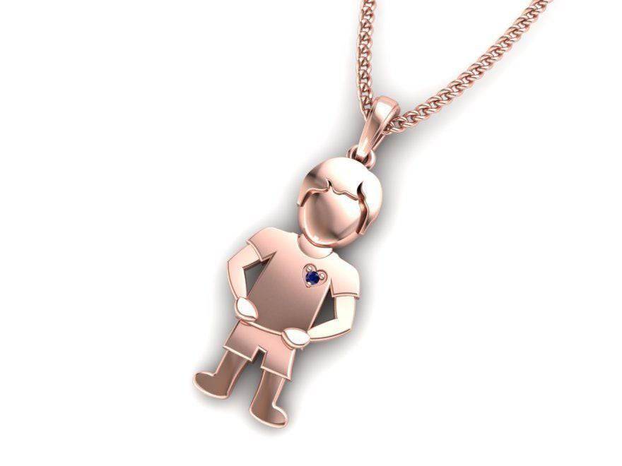 John Birthstone Pendant *10k/14k/18k White, Yellow, Rose Green Gold, Gold Plated & Silver* Baby Boy Child Mom Dad Family Charm Necklace Gift | Loni Design Group |   | Men's jewelery|Mens jewelery| Men's pendants| men's necklace|mens Pendants| skull jewelry|Ladies Jewellery| Ladies pendants|ladies skull ring| skull wedding ring| Snake jewelry| gold| silver| Platnium|