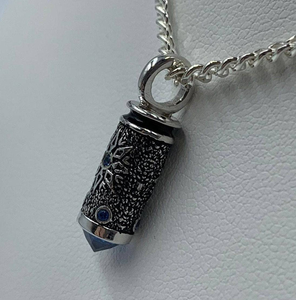 Beautiful Bullet Pendant *0.54 Carat Synthetic With 10k/14k/18k White, Yellow, Rose, Green Gold, Gold Plated & Silver* Ammo Gun Pistol Charm | Loni Design Group |   | Men's jewelery|Mens jewelery| Men's pendants| men's necklace|mens Pendants| skull jewelry|Ladies Jewellery| Ladies pendants|ladies skull ring| skull wedding ring| Snake jewelry| gold| silver| Platnium|