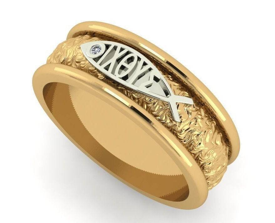 Buy Pure Gold Plated Panchaloha Ladies Gold Ring Design Unique Fish Ring  Buy Online