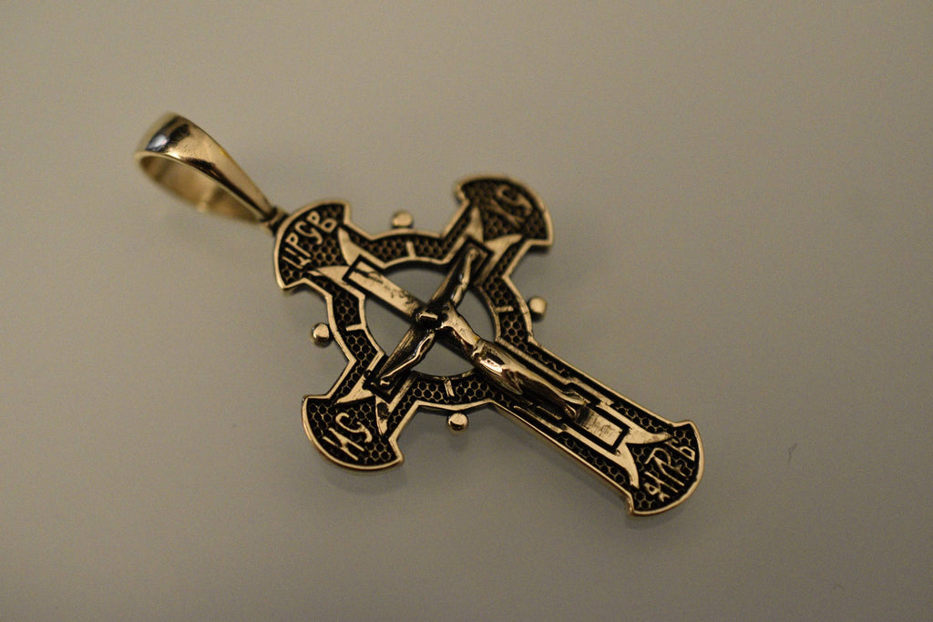Pope Clement XIII Cross Pendant *10k/14k/18k White, Yellow, Rose, Green Gold, Gold Plated & Silver* Crucifix Charm Necklace Jesus Christ | Loni Design Group |   | Men's jewelery|Mens jewelery| Men's pendants| men's necklace|mens Pendants| skull jewelry|Ladies Jewellery| Ladies pendants|ladies skull ring| skull wedding ring| Snake jewelry| gold| silver| Platnium|