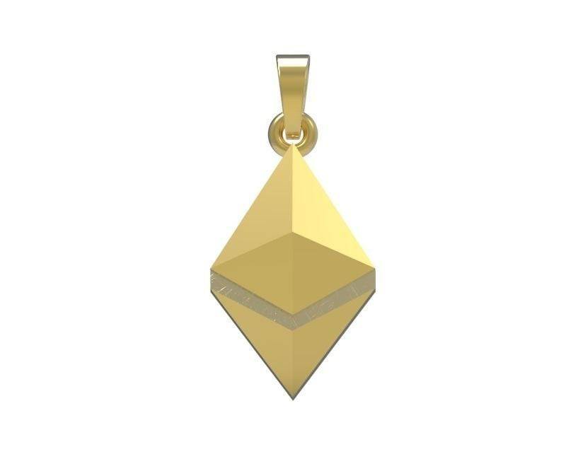 Ethereum Symbol Pendant *10k/14k/18k White, Yellow, Rose Green Gold, Gold Plated & Silver* Crypto Currency Money Invest Finance Wealth Charm | Loni Design Group |   | Men's jewelery|Mens jewelery| Men's pendants| men's necklace|mens Pendants| skull jewelry|Ladies Jewellery| Ladies pendants|ladies skull ring| skull wedding ring| Snake jewelry| gold| silver| Platnium|